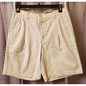 Eddie Bauer Golf‎ Shorts Mens 33 Khaki Pleated